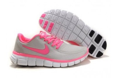 Nike Free 5.0 V4 Womens Running Shoes Grey - Click Image to Close